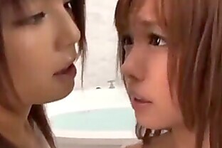 2 Asian Girls Soap On Bodies Rubbing Pussies Scissor On The Mattress In The Bath 9 min