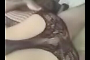 Hot Iranian wife with lingerie for being very well fucked by her husband! 2 min