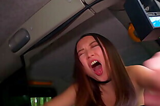 Fake Taxi Asian Yiming Curiosity Sucks Cock after Making a Mess in Cab 11 min