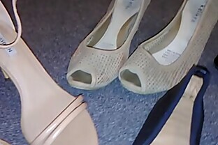 Stolen heels flats wedges off my sexy asian neighbour (Veronica)