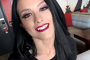 Gothic ho gets creampied 6 min