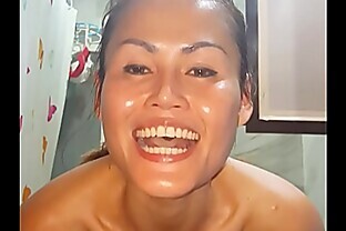 asian Curly Cum swallow