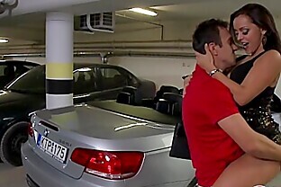 Totally wasted car sex