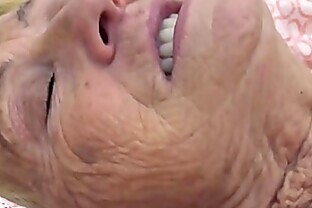 sexy hairy 90 years old granny banged by her toyboy