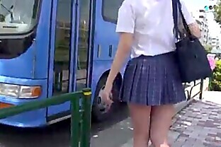 Upskirt sex group show with nasty Yuna Satsuki