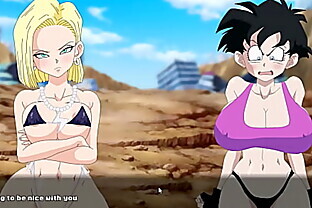 Super Slut Z Tournament [Hentai game]  catfight with videl chichi bulma and android 18 18 min