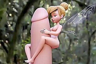 3D Hentai Tinker Bell Fucked by a Monster Dick 2 min