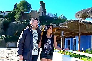 Amel loves cocks up her ass in public 25 min