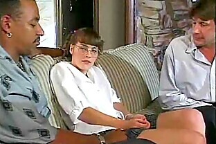 Rebecca Star the Sexy Babysitter gets DP'd! 21 min