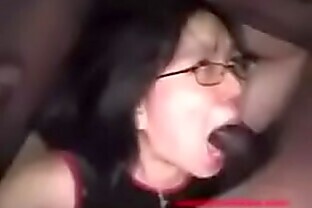 Sweet Asian Wife Interracial Gangbang 10 min
