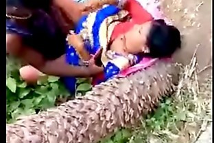 Desi Indian Gang Bang in Jungle