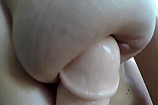 Pierced clit in Makeup Masturbation at Sofa