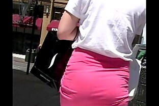 Candid Asian Miniskirt Heels Street creepshot 34 sec