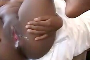 Ebony Star Creampie Ebony 5 min