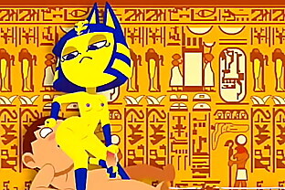 Ankha [A. Crossing] Hentai / Adult cartoon 2 min