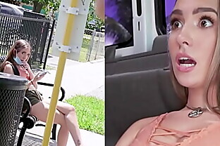 BANGBROS - Bailey Base Taking Anal From Stranger On The Bang Bus 3 min