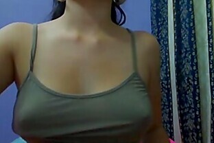 Big tits from  on cam without bra
