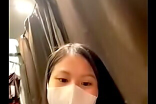 Asian girl masterbate in public pt 5