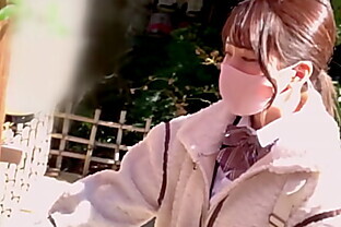 ハメ撮り A県立① 口リ好きおやじオフパコ流出 すべすべお肌の色白ピンクまんこ娘に肉棒生挿入からの中出し2連発 巨乳 騎乗位 女子校生 スレンダー 清楚 制服  パイズリ