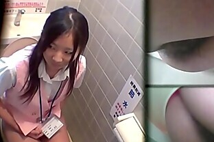 Asians piss in toilet