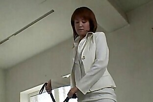 Poor slave got his body endlessly whipped by mistress