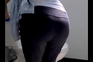 Cleaning lady big butt