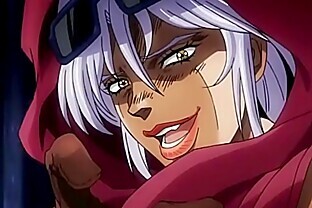 jojo's bizarre adventure stardust crusaders Egypt Arc capitulo 7 (sin censura)