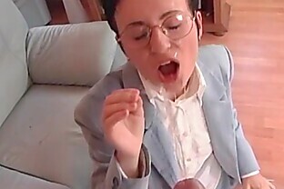 Horny short haired bitch gets anal