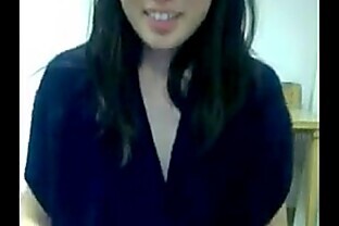 Horny Asian Masturbates In The Library
