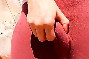 Sweet Cameltoe Teen in Tight Lycras! Amazing Ass in Leggins!