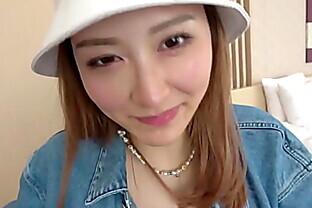 【『超美乳×高身長×剛毛』肉食系ハイスペックGカップ美女 第一部】ハメ撮り募集で応募してきた『あん』さんと待ち合わせ170cm越えのスタイル抜群娘とハメ撮り生SEX