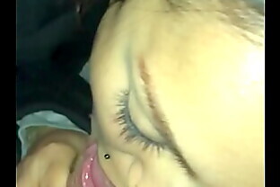 Amauter homemade blowjob in garage
