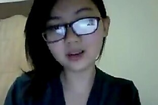 Sweet Asian Cam Girl Gets Naked