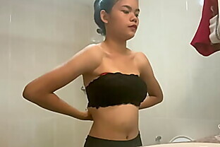 Cute Thai teen impregnated at her interview