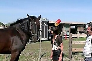 Pony-girl en Camargue
