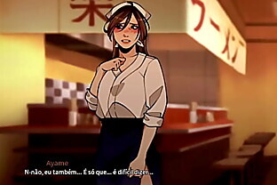 Jogo Adulto de Naruto Shinobi - Harry e Ayame no restaurante Ramen Ichiraku