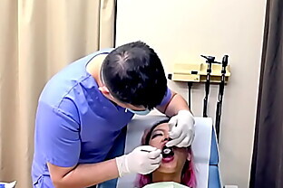 Mixed Cutie Daisy Ducati & Asian Channy Crossfire Get Yearly Checkup & Dental Exam From Doctor Tampa! Exclusively From GirlsGoneGynoCom!