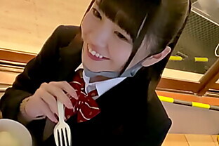ハメ撮り S県立② 圧倒的美女国民的アイドルフェイスの自分の娘と同じ年の現役JKをハメ撮り おじさんが好きすぎて生ちんこ挿入からの中出し2連発　