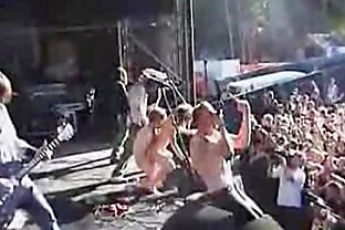 Couple Fucking Live On Stage