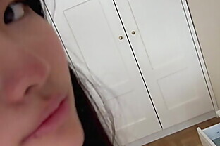 Flawless 18yo Asian teens's first real homemade porn video