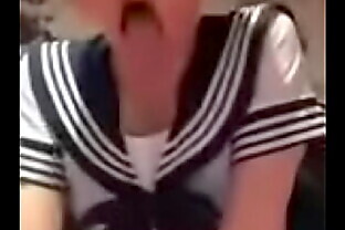 Asian girl ahegao
