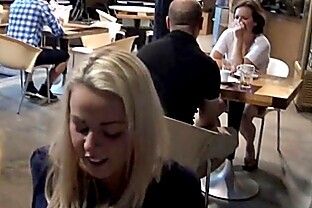 Girl gets fucked in restaurant Christen Courtney 4