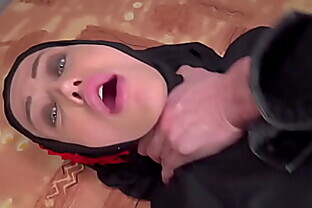 He caught her watching arab porn