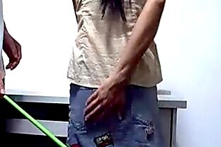 Canning Spanking For Chinese Girl