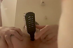 Anal hairbrush