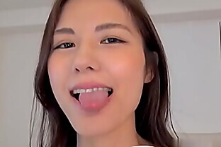 Japanese Asian Tongue Spit Face Nose Licking Sucking Kissing Handjob Fetish - More at