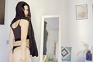 Chica muy salida con Hijab