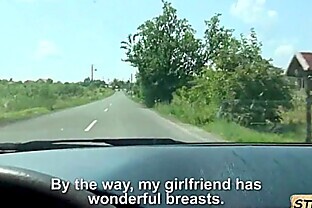 Horny hitchhiker gets fucked hard Hanna