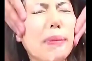 Japanese Bukkake Cumwash
