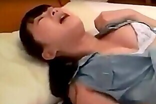 Asian Sister with Dildo